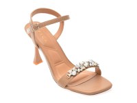 Sandale elegante EPICA maro, 82989, din piele ecologica - 1