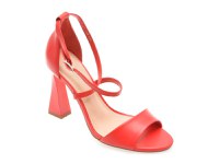 Sandale elegante FLAVIA PASSINI rosii, 1162835, din piele naturala - 1
