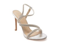 Sandale elegante GRYXX argintii, 3863523, din piele ecologica - 1