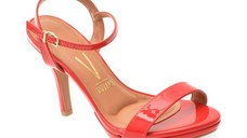 Sandale elegante VIZZANO rosii, 6210101, din piele ecologica