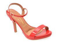 Sandale elegante VIZZANO rosii, 6210101, din piele ecologica - 1