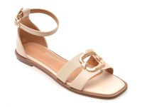 Sandale EPICA bej, 82988, din piele ecologica - 1