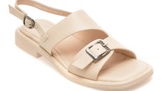Sandale EPICA bej, LD1258, din piele naturala