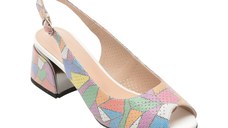 Sandale EPICA multicolor, JI60052, din piele intoarsa