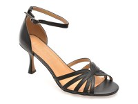 Sandale EPICA negre, 4H950, din piele naturala - 1