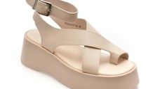 Sandale EPICA nude, 935AG17, din piele naturala