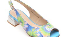 Sandale FLAVIA PASSINI albastre, 3Y609, din piele naturala