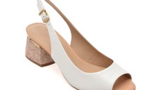 Sandale FLAVIA PASSINI albe, 7059626, din piele naturala