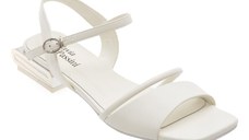 Sandale FLAVIA PASSINI albe, Q2716, din piele naturala
