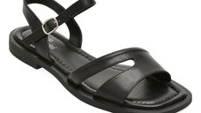 Sandale FLAVIA PASSINI ATH242 negre din piele naturala pentru vara