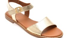 Sandale FLAVIA PASSINI aurii, 2921006, din piele naturala