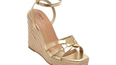 Sandale FLAVIA PASSINI aurii, 983, din piele ecologica