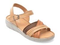 Sandale FLAVIA PASSINI bej, 4265, din piele naturala - 1