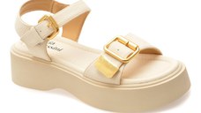 Sandale FLAVIA PASSINI bej, 51117, din piele ecologica