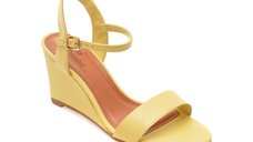 Sandale FLAVIA PASSINI galbene din piele naturala, model 375021