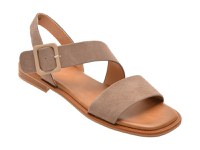 Sandale FLAVIA PASSINI gri, 35K6, din piele intoarsa - 1