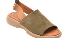 Sandale FLAVIA PASSINI kaki, 1325, din piele intoarsa