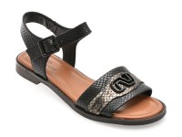 Sandale FLAVIA PASSINI negre, 201517, din piele naturala - 1