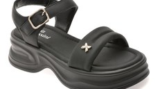 Sandale FLAVIA PASSINI negre, 56111, din piele ecologica