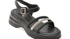 Sandale FLAVIA PASSINI negre, 88219, din piele naturala