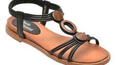 Sandale FLAVIA PASSINI negre, 902, din piele ecologica