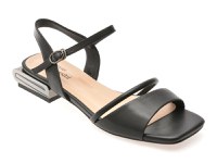 Sandale FLAVIA PASSINI negre, Q2716, din piele naturala - 1