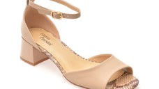 Sandale FLAVIA PASSINI nude, 5338, din piele naturala
