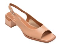 Sandale FLAVIA PASSINI nude, H5952, din piele naturala - 1