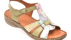 Sandale FLAVIA PASSINI verzi, 2320, din piele naturala