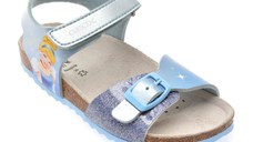 Sandale GEOX albastre, J558MG, din piele ecologica