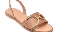 Sandale GEOX maro, D35SDA, din piele naturala