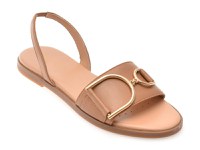 Sandale GEOX maro, D35SDA, din piele naturala - 1