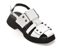 Sandale GRYXX albe, 532188, din piele naturala - 1
