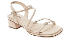 Sandale GRYXX albe, 6010, din piele ecologica