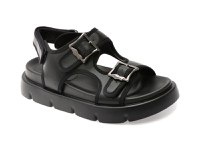 Sandale GRYXX negre, 1157D12, din piele naturala - 1