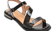 Sandale GRYXX negre, 1294, din piele naturala lacuita