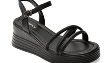 Sandale GRYXX negre, 1328S11, din piele naturala