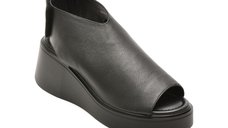 Sandale GRYXX negre, 1650D13, din piele naturala