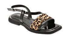 Sandale GRYXX negre, 2899, din piele naturala