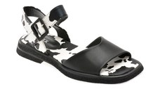 Sandale GRYXX negre, 5297, din piele naturala