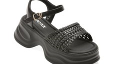 Sandale GRYXX negre, 550886, din piele ecologica