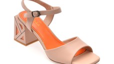 Sandale GRYXX nude, A36, din piele naturala