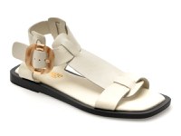 Sandale IMAGE albe, 4845592, din piele naturala - 1