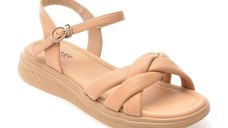 Sandale IMAGE bej, 57111, din piele naturala