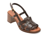 Sandale IMAGE maro, 13117, din piele naturala - 1