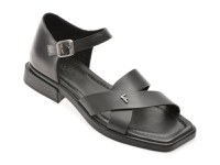Sandale IMAGE negre, 1766093, din piele naturala - 1