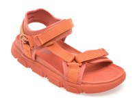 Sandale JEEP maro, L51601A, din material textil - 1