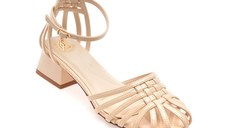 Sandale LAURA BIAGIOTTI bej, 9031, din piele ecologica