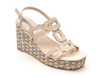 Sandale LAURA BIAGIOTTI bej, 9104, din piele ecologica - 1