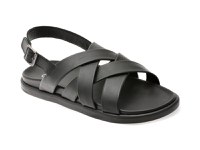 Sandale OTTER negre, 19555, din piele naturala - 1